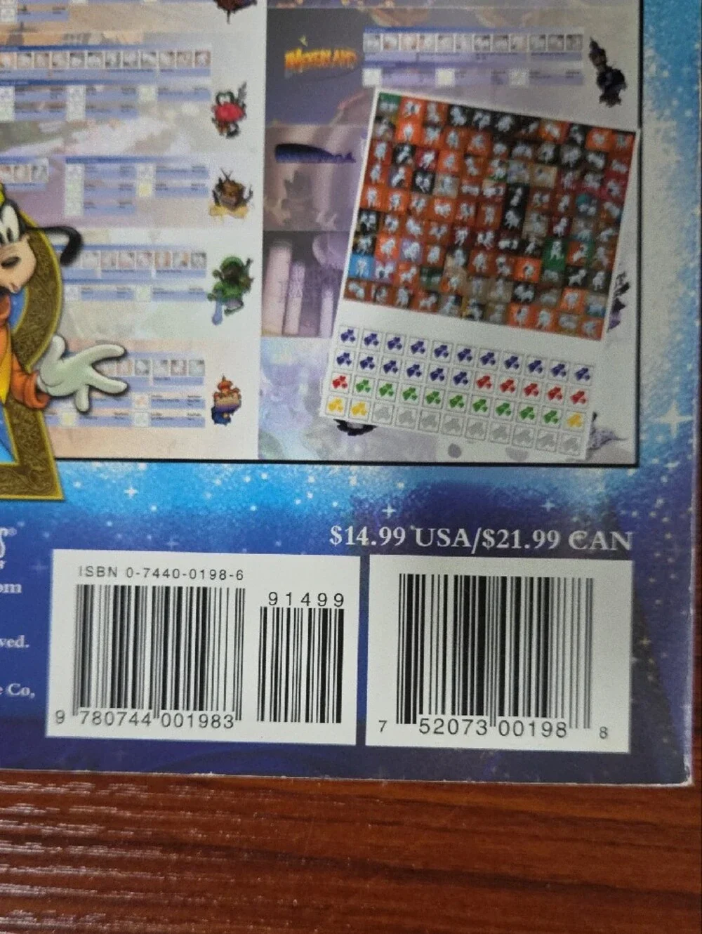 Kingdom Hearts Official Strategy Guide - Blue